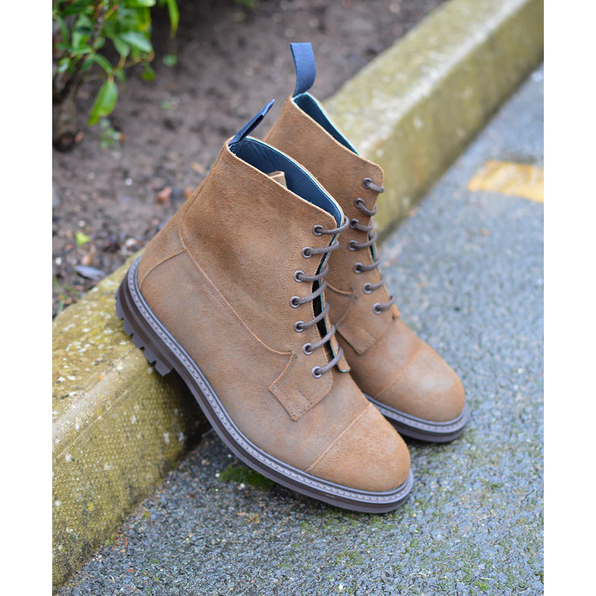 Trickers Allan - Snuff Waxed Suede - Image 9