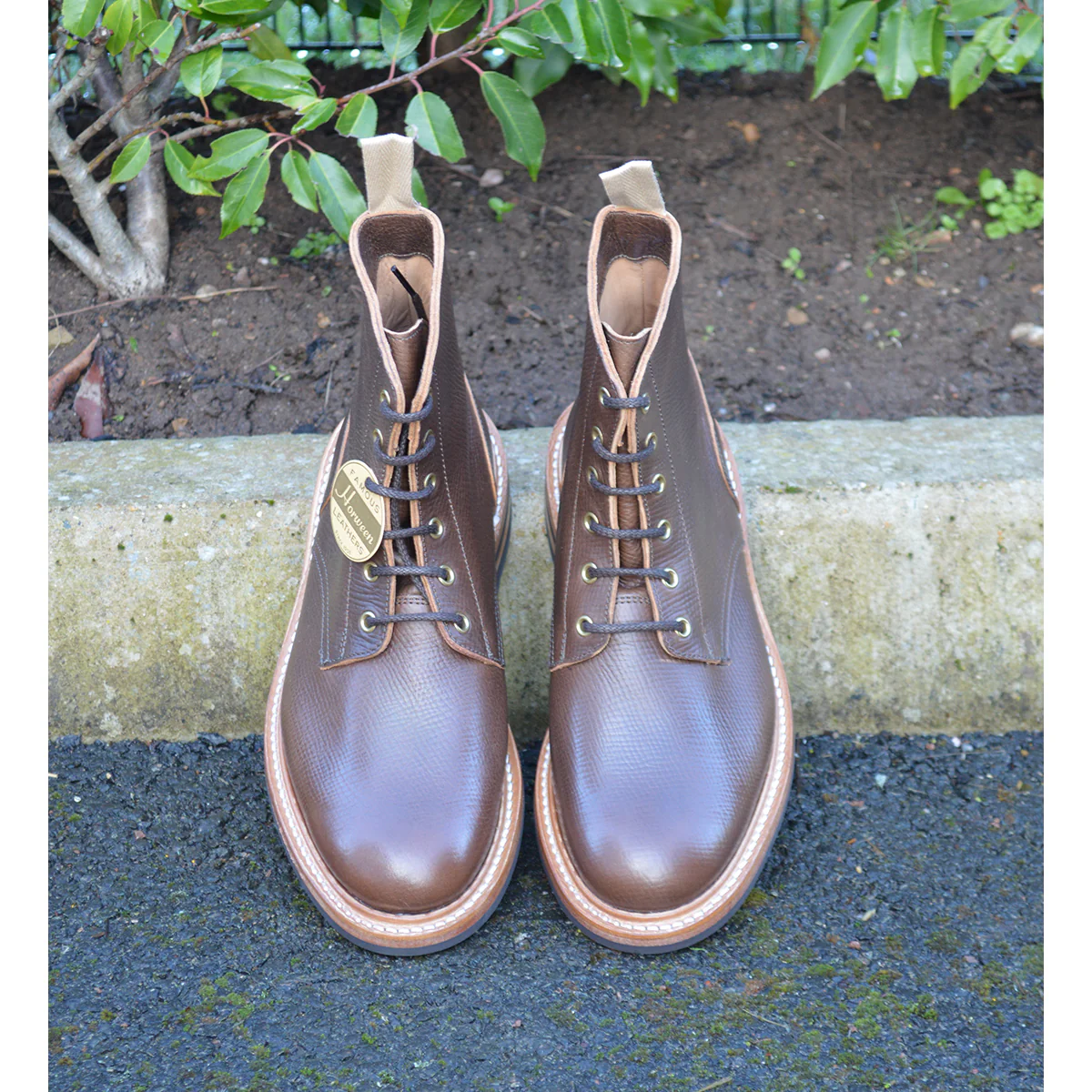 Trickers BERNWOOD - Chromexcel (CXL) Cavalier Hatch (Carolina Brown) - Image 9