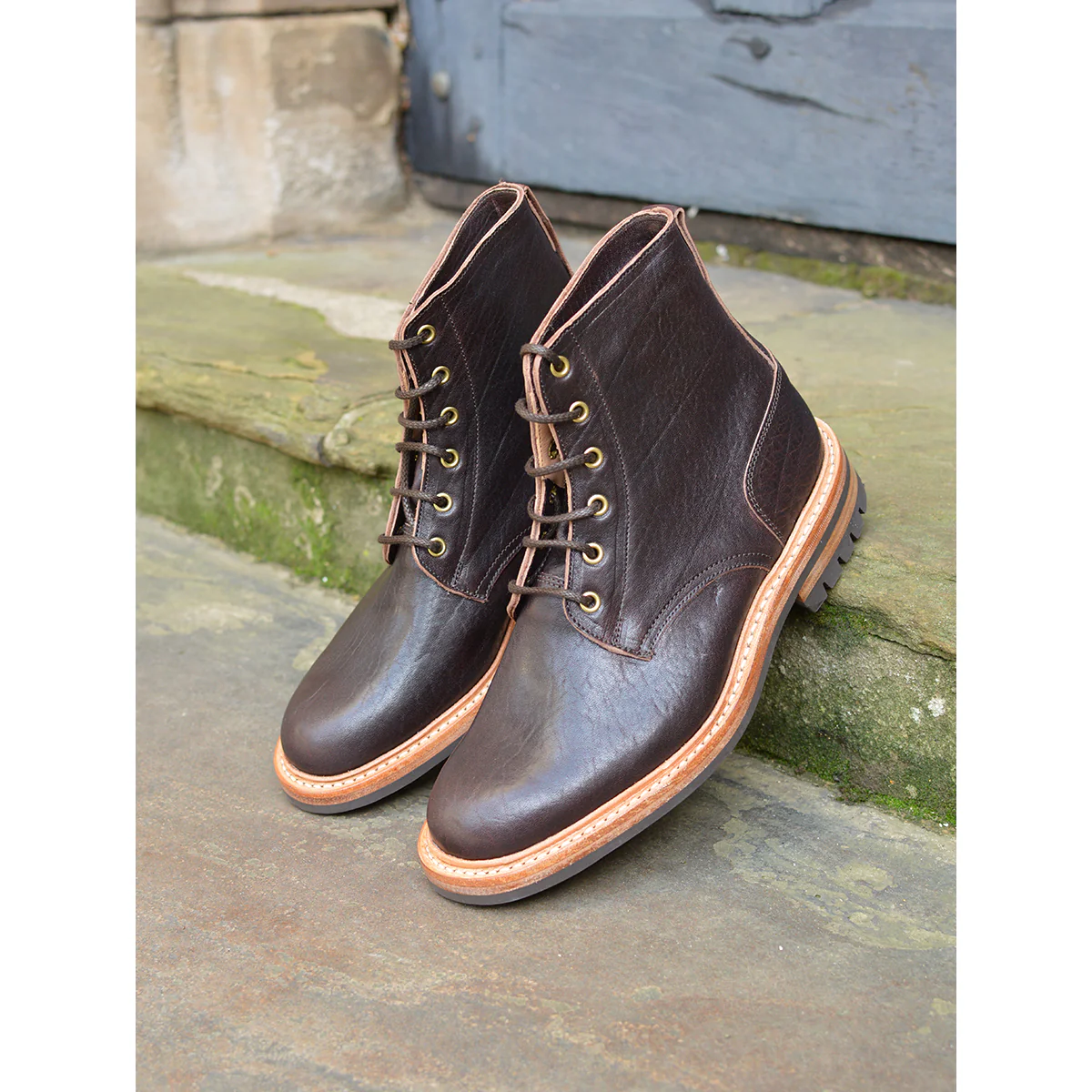 Trickers BERNWOOD - Horween Dark Brown Aspen - Image 11