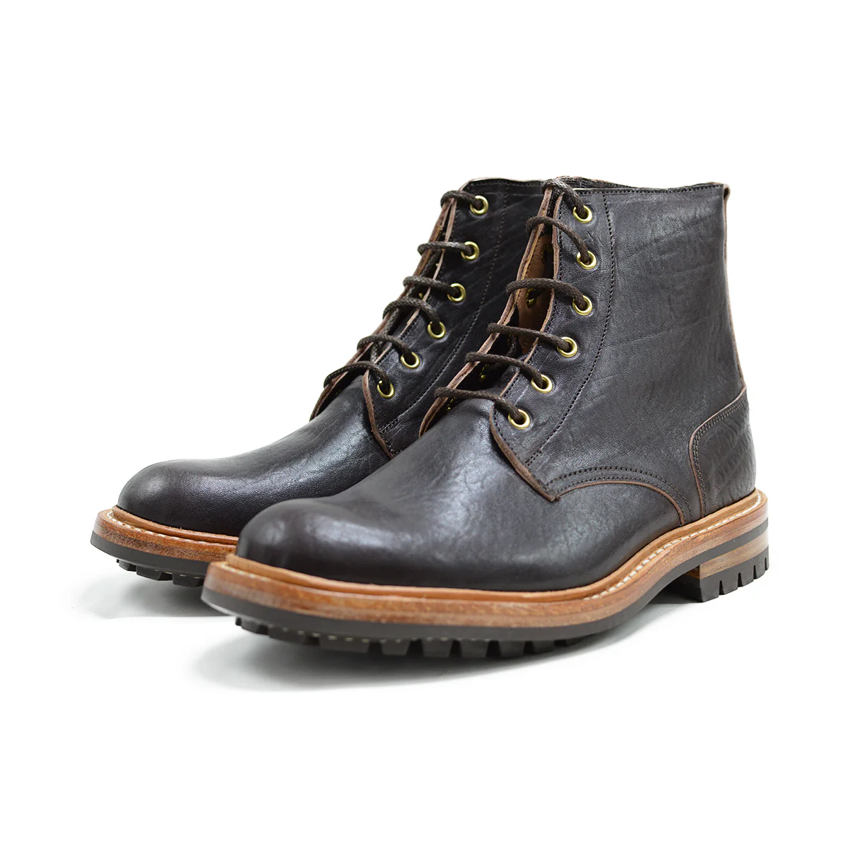 Trickers BERNWOOD - Horween Dark Brown Aspen - Image 3