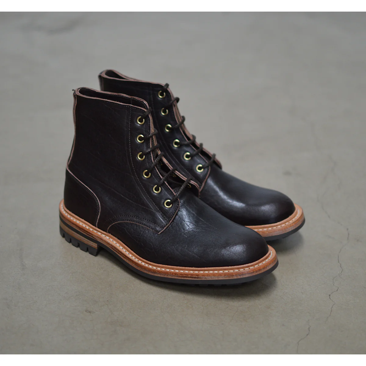 Trickers BERNWOOD - Horween Dark Brown Aspen - Image 8