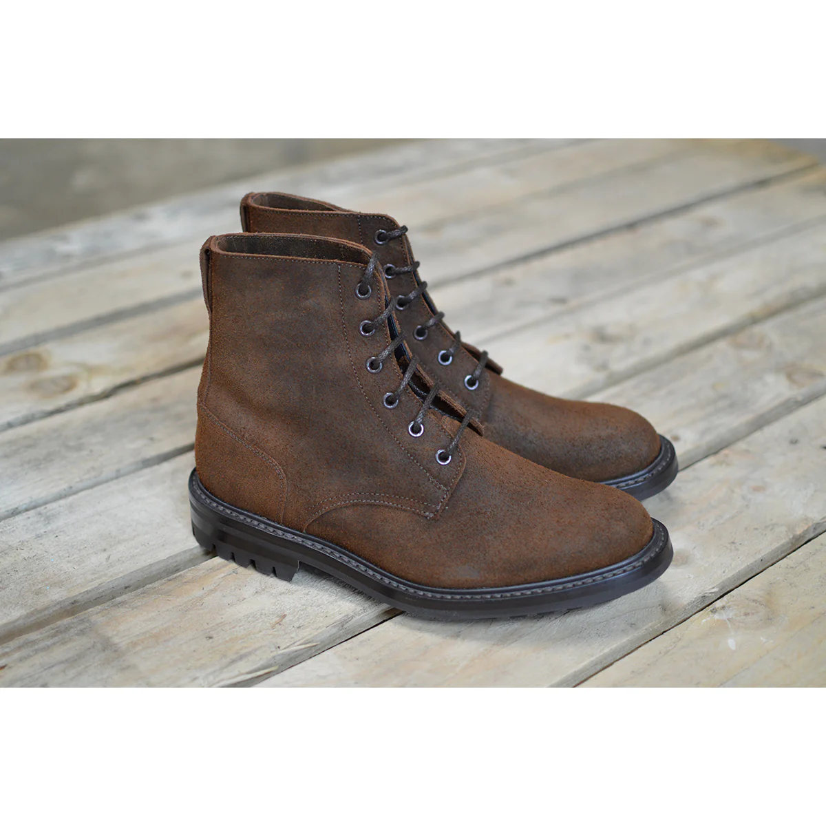 Trickers Bernwood - Ridge Waxed Suede - Image 8