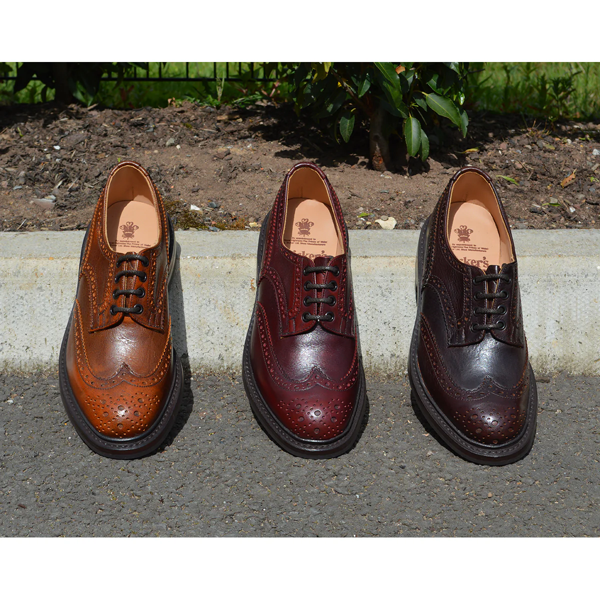 Trickers Bourton Country Shoe | Derby Brogues (Caramel) - Image 12