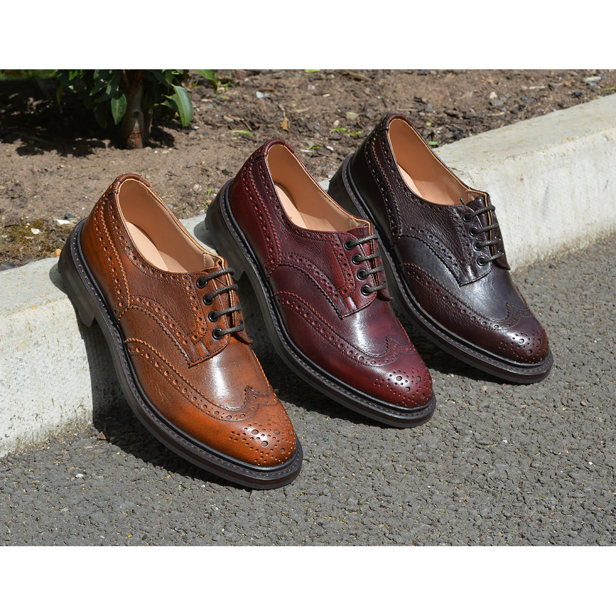 Trickers Bourton Country Shoe | Derby Brogues (Caramel) - Image 13