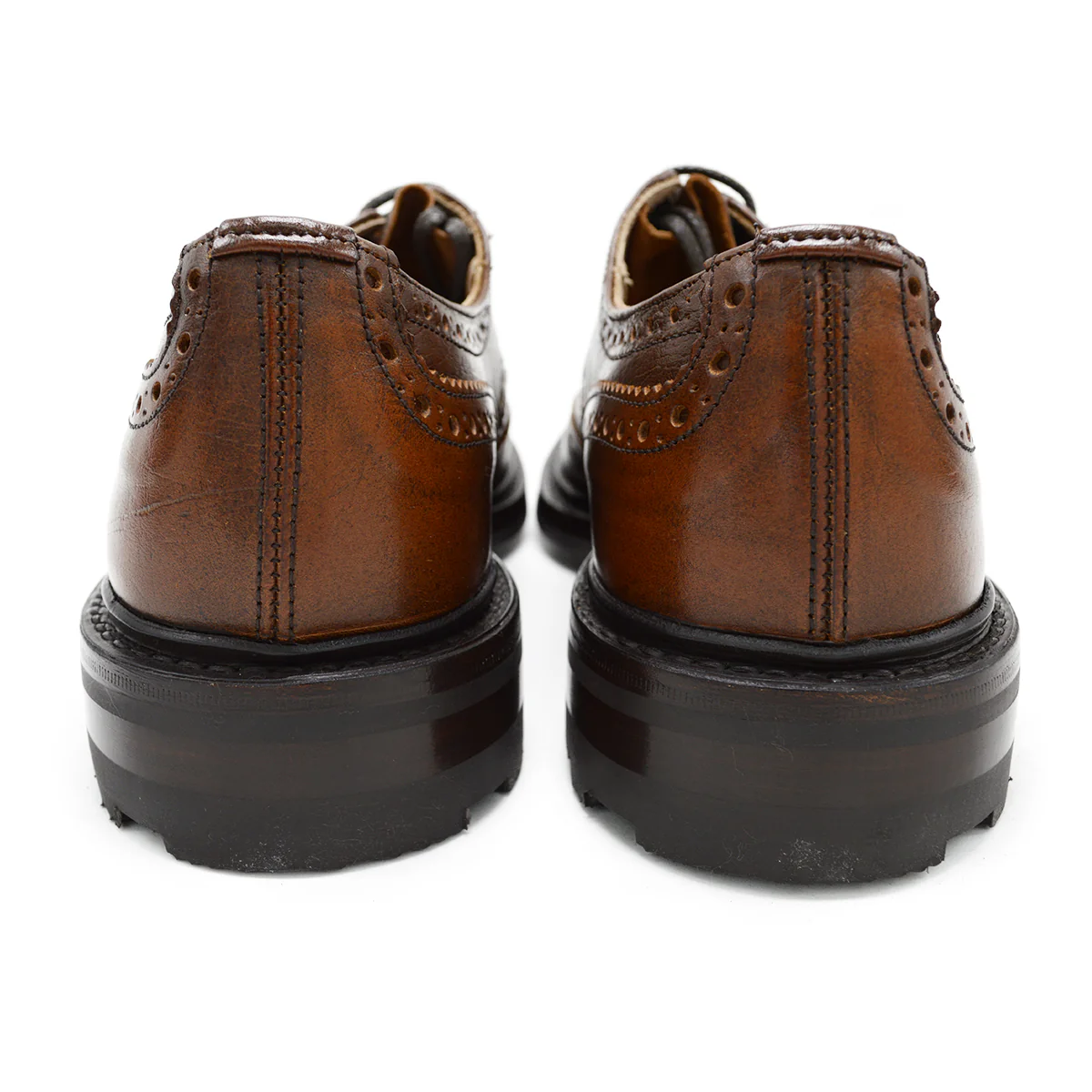 Trickers Bourton Country Shoe | Derby Brogues (Caramel) - Image 6