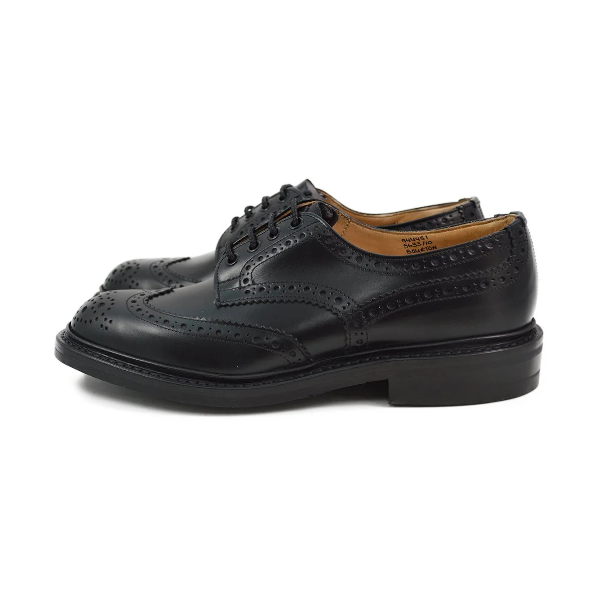 Trickers Bourton Country Shoe | Derby Brogues (Black) - Image 4