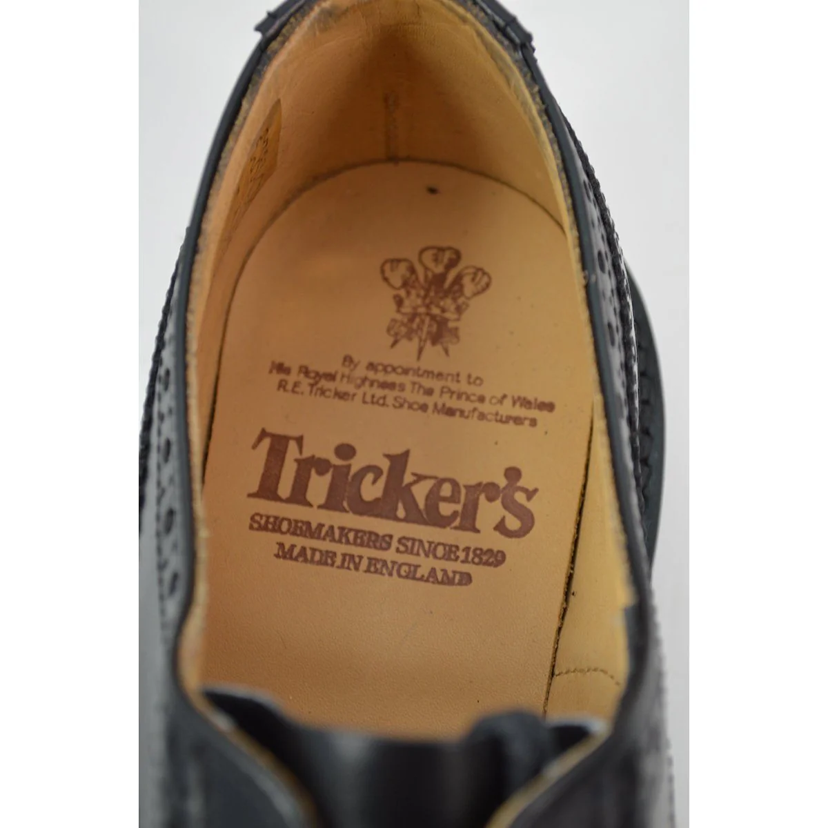 Trickers Bourton Country Shoe | Derby Brogues (Black) - Image 6