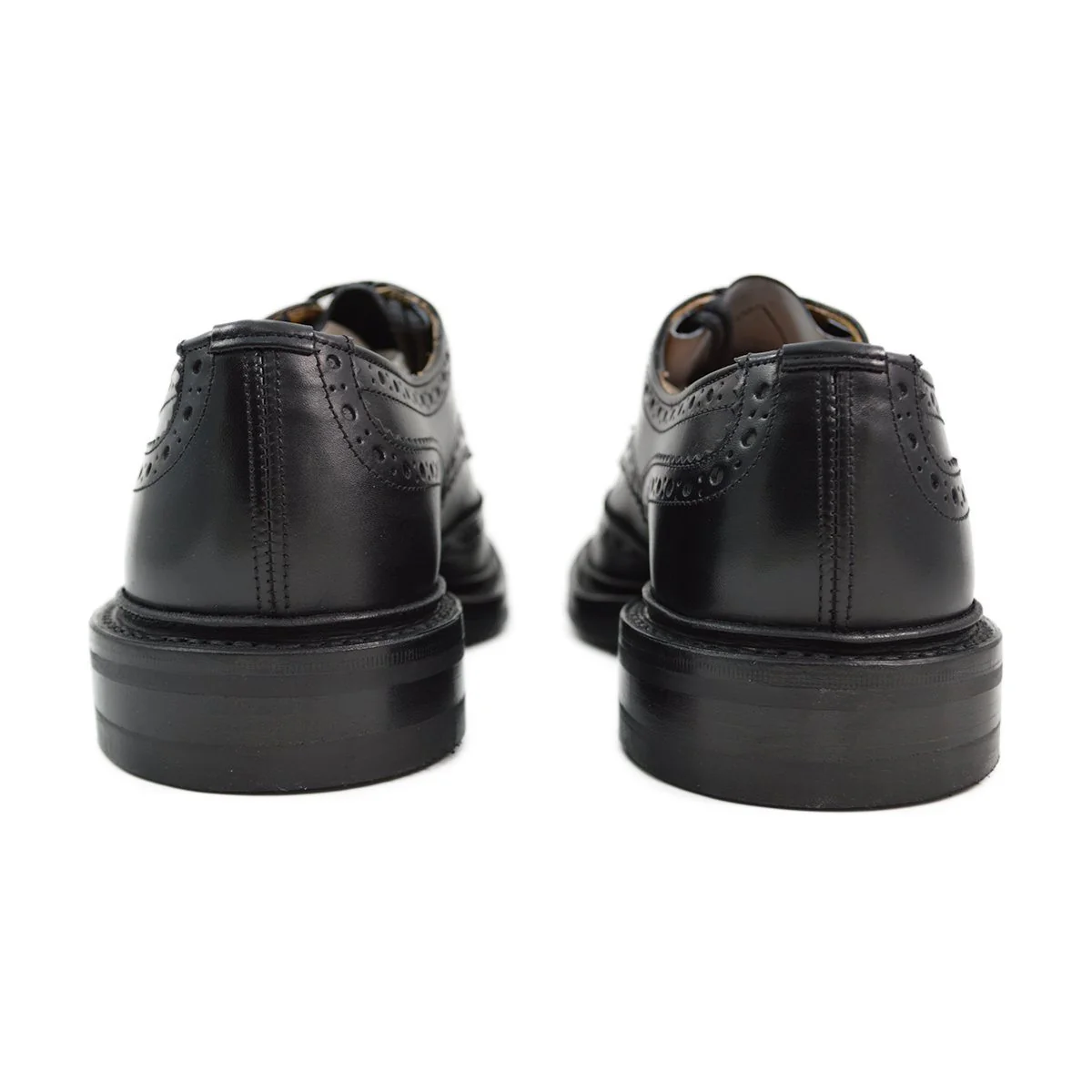 Trickers Bourton Country Shoe | Derby Brogues (Black) - Image 8