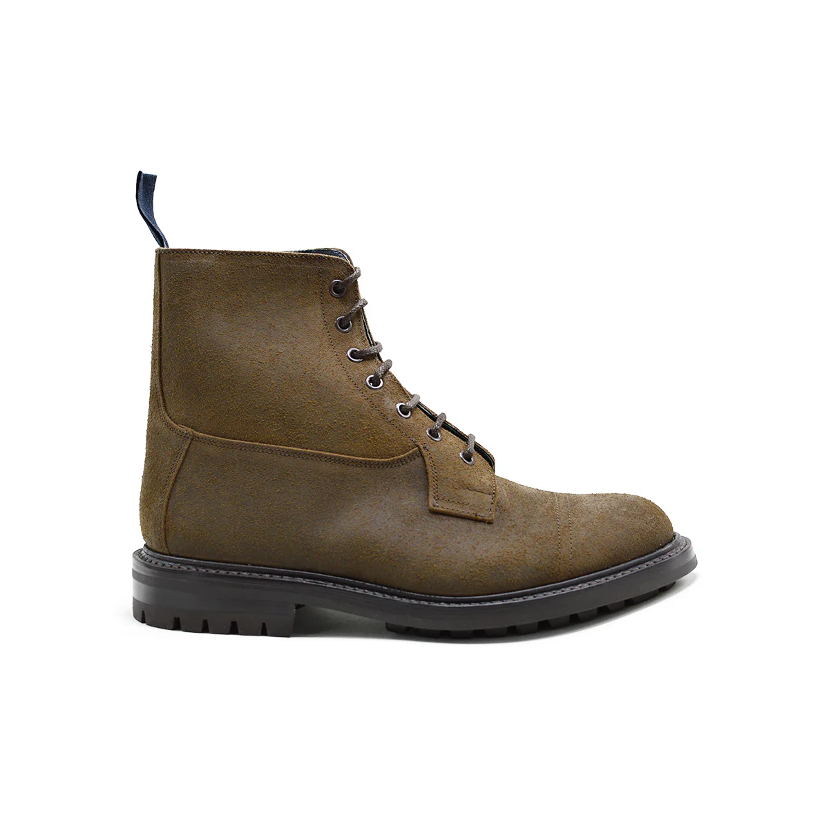 Trickers Grassmere - Snuff Waxed Suede