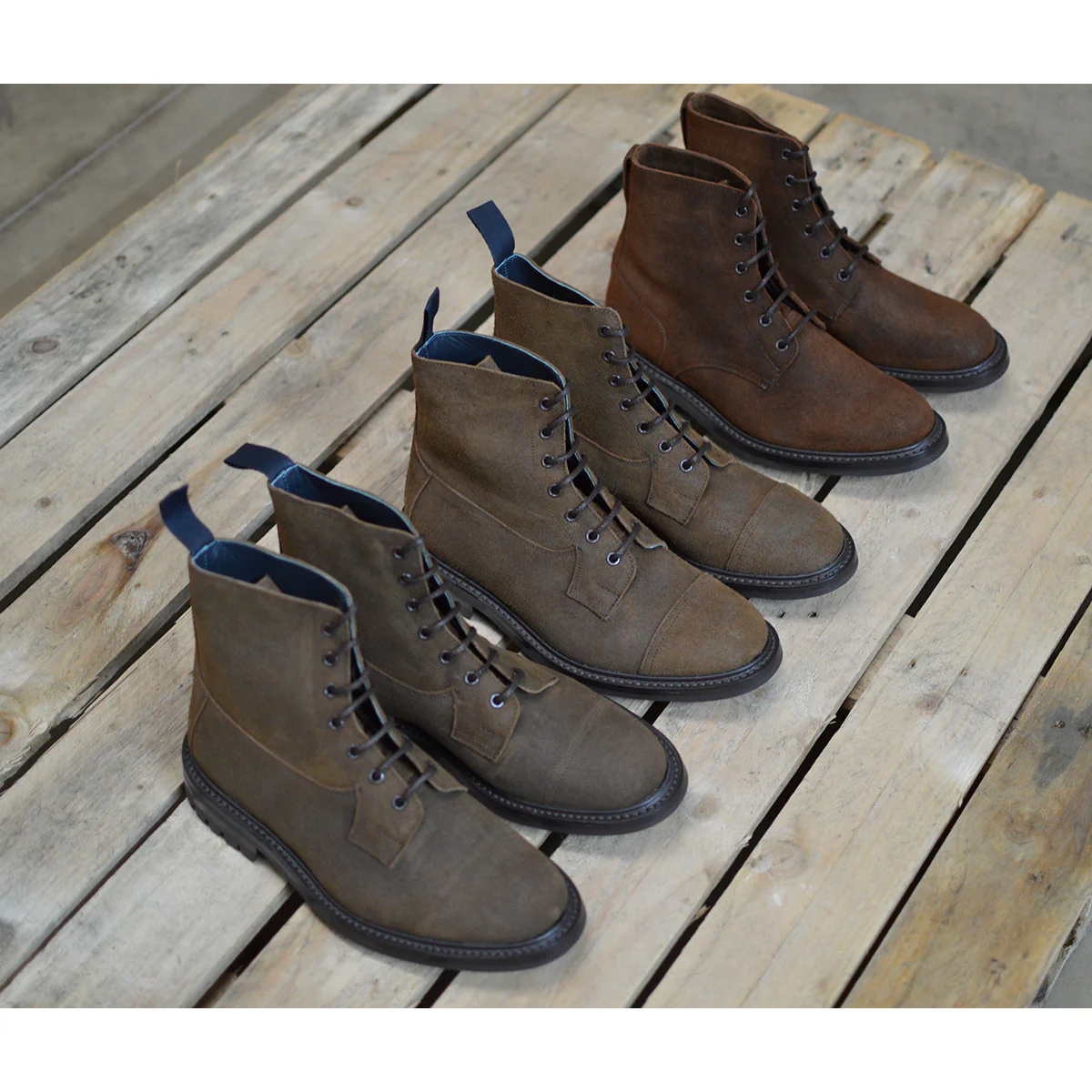 Trickers Grassmere - Snuff Waxed Suede - Image 10