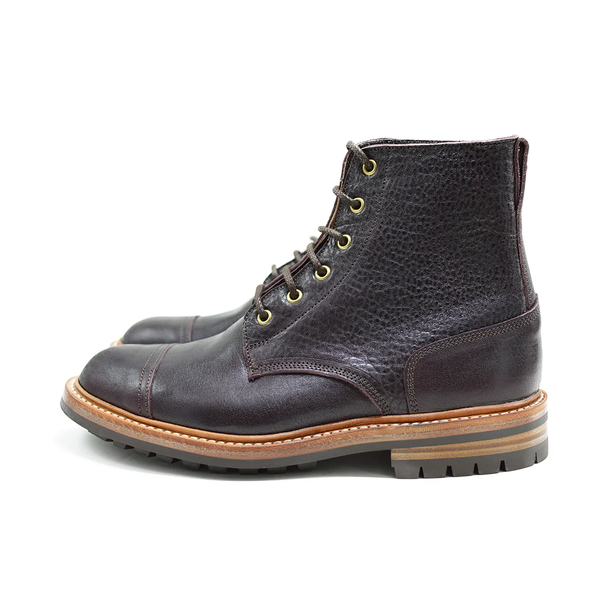 Trickers KIELDER - Horween Burgundy Aspen - Image 5