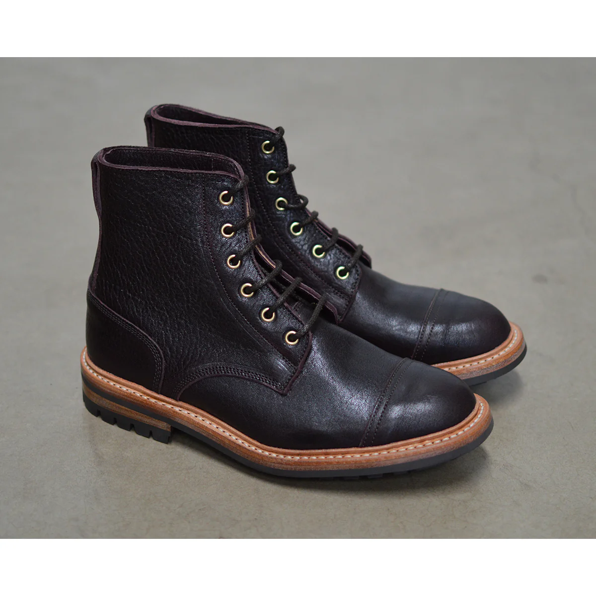 Trickers KIELDER - Horween Burgundy Aspen - Image 8