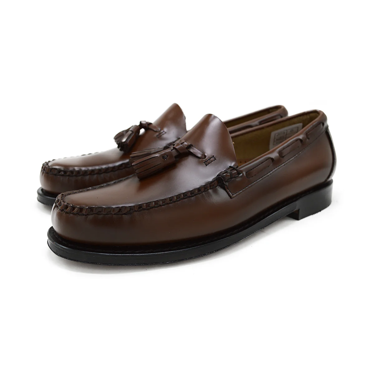 Weejuns Larkin Tassel Loafers Brown Leather - Image 3