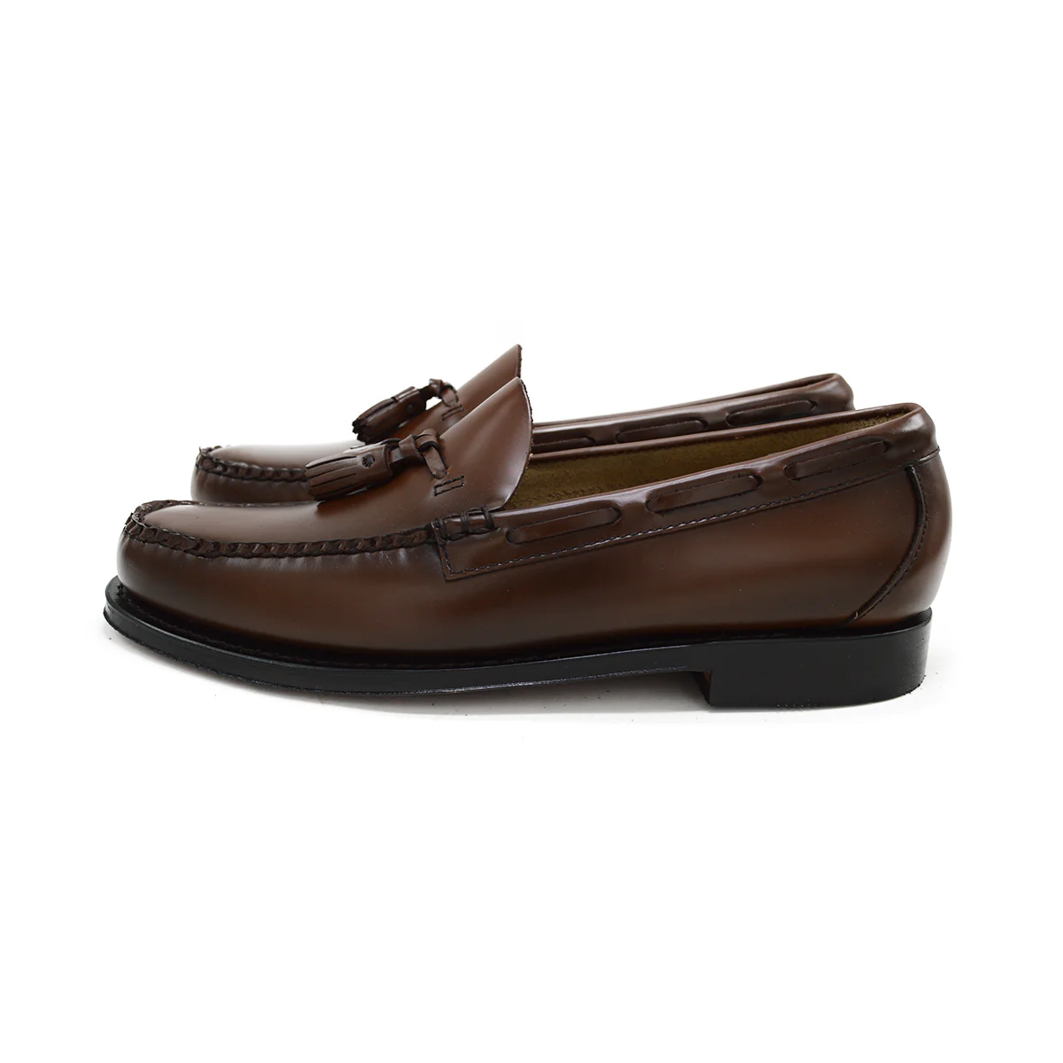 Weejuns Larkin Tassel Loafers Brown Leather - Image 5