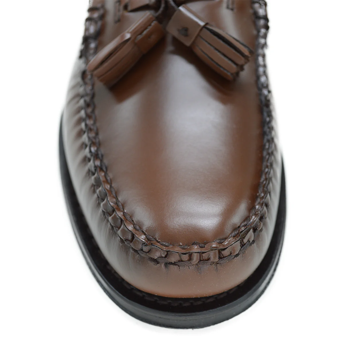 Weejuns Larkin Tassel Loafers Brown Leather - Image 7